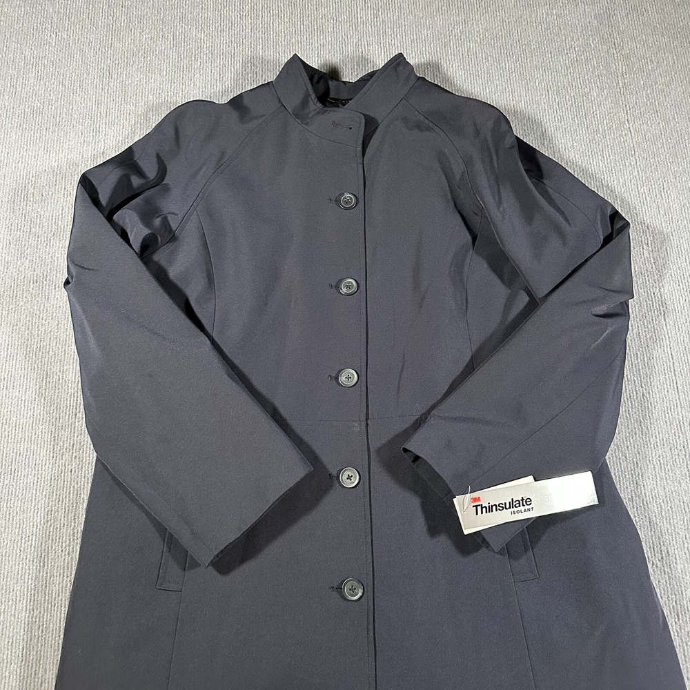Twinhill US Airways FM Winter Coat XL Size 16 Winter Lined Trench Jacket New